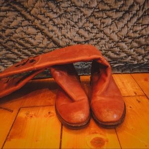 Beautiful Brown Thigh High Boots- size 8